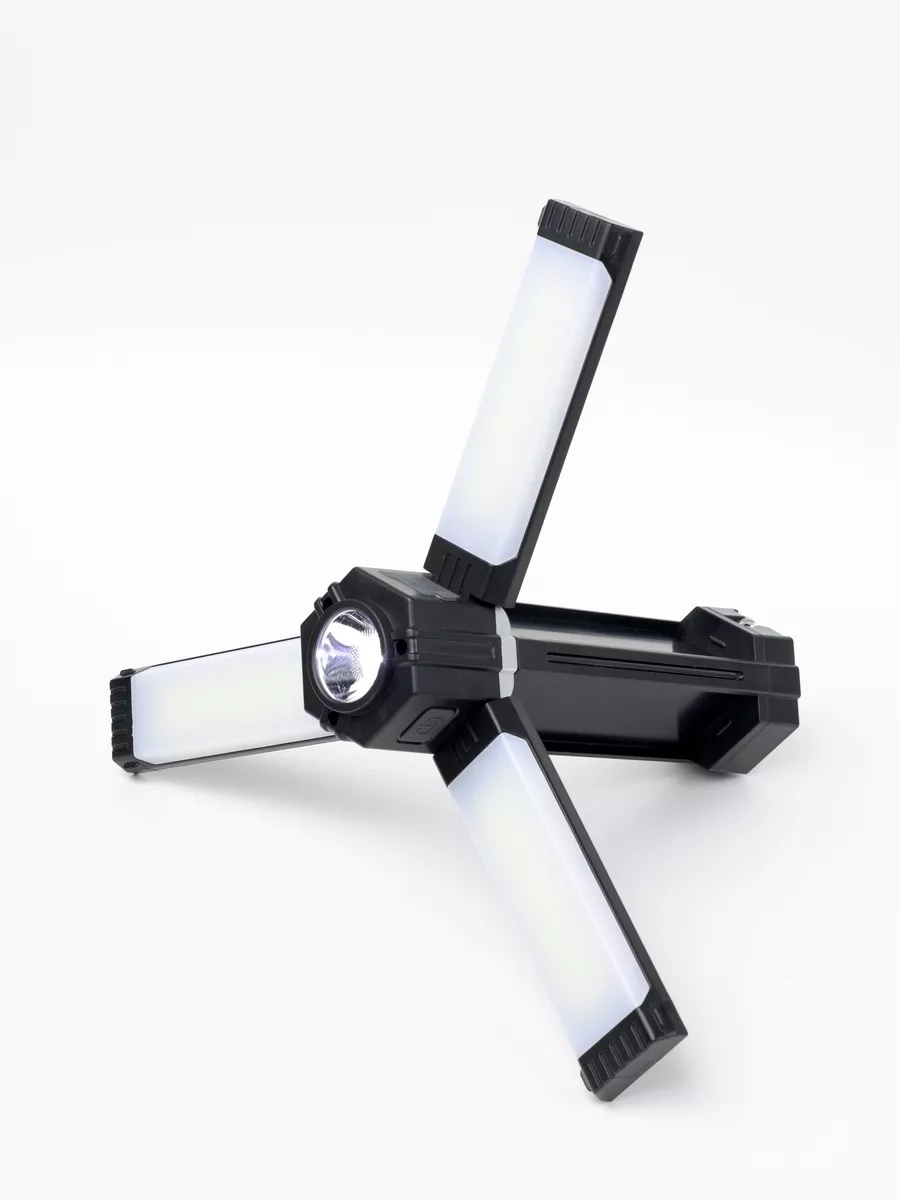 Кемпинговый лампа фонарь LED+COB