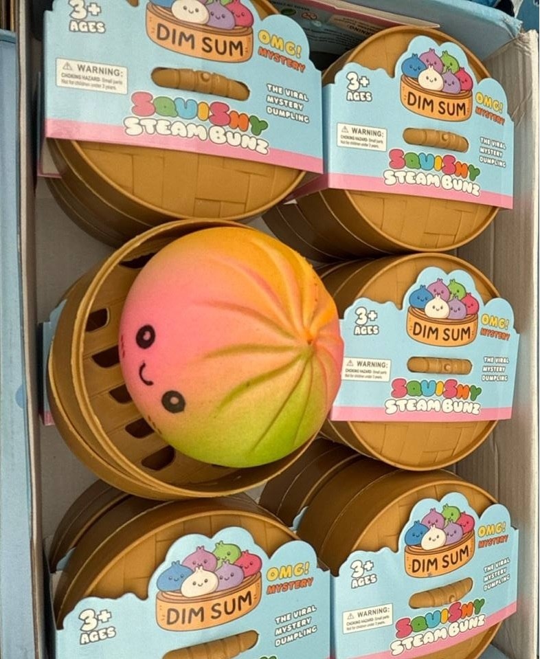 Игрушка антистресс пельмень большой