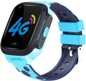 Детские gps часы Smart Baby Watch G72/Q80 wi-fi голубые