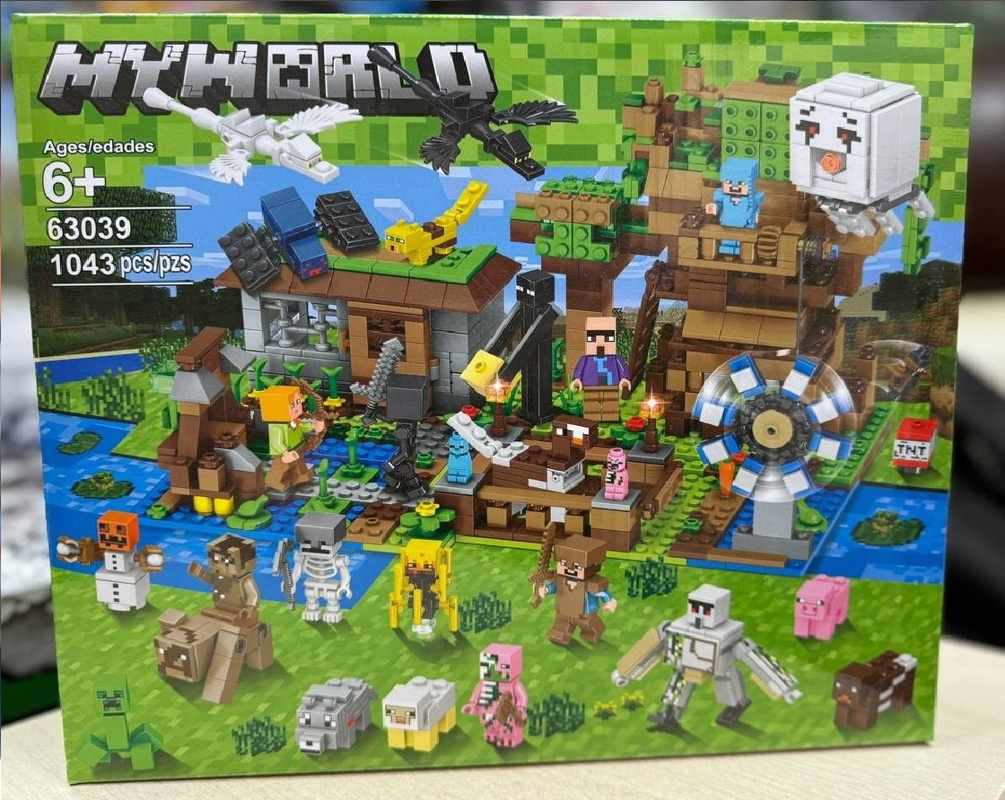 Конструктор My World 63039 1043 pcs