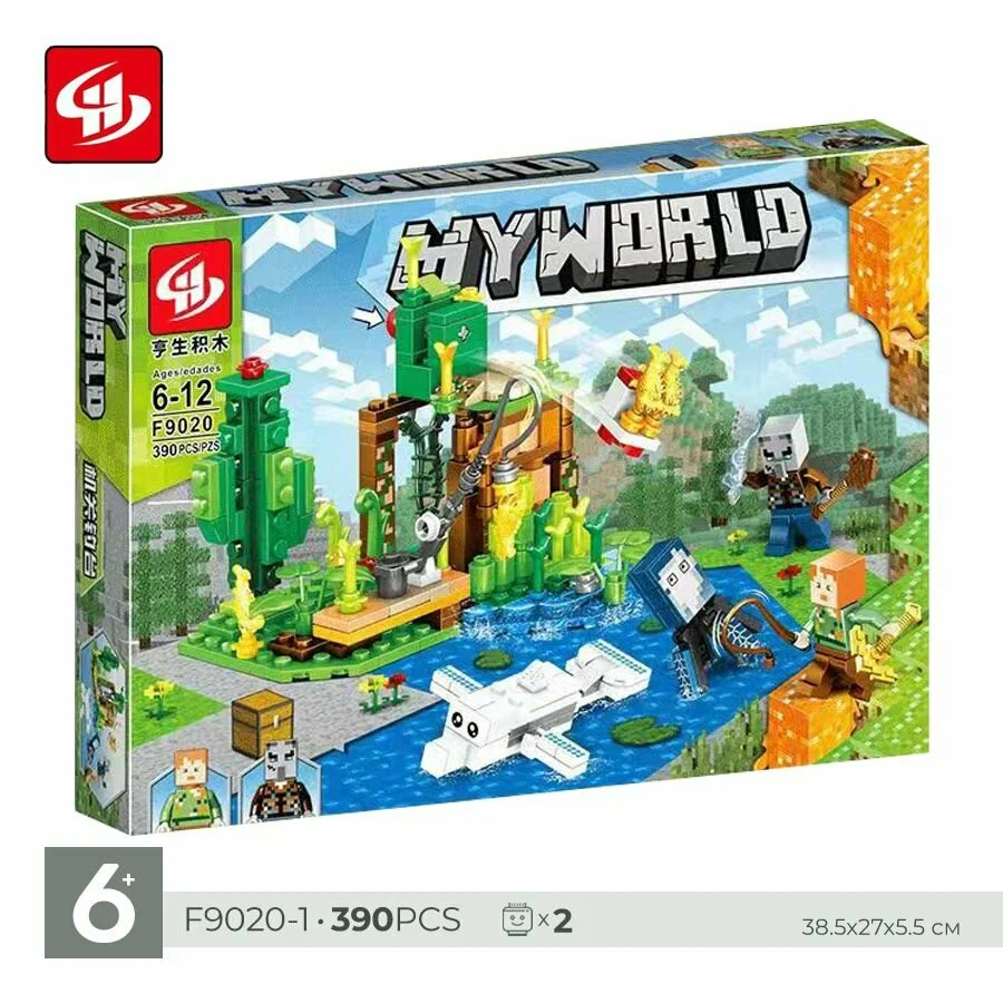 Конструктор My World F9020 390 pcs
