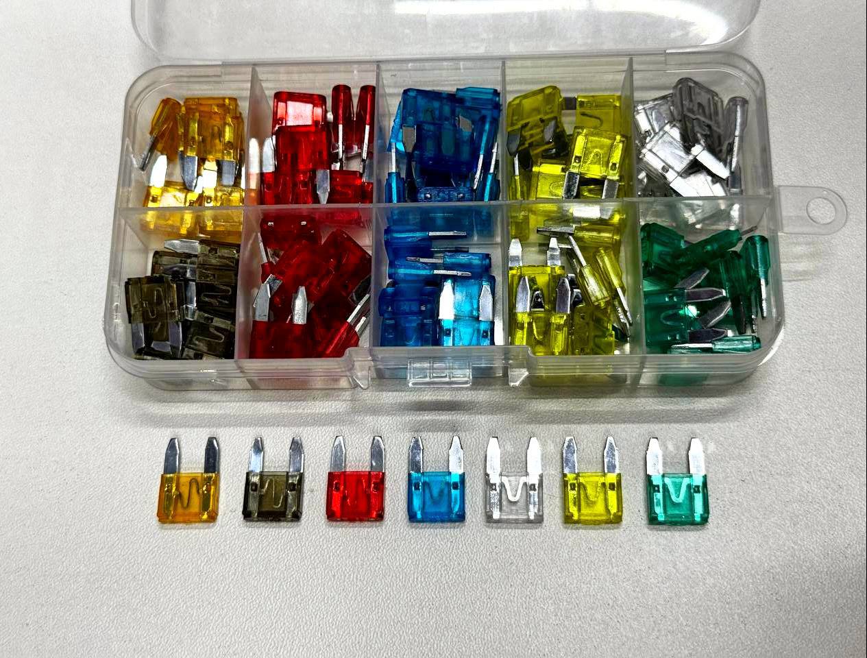 Предохранители в кейсе 100pcs Немец (R220)