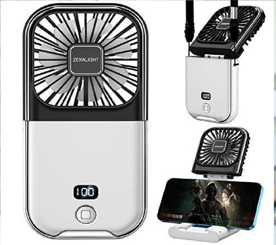 Ручной вентилятор со встроенным Power Bank F30 PRO