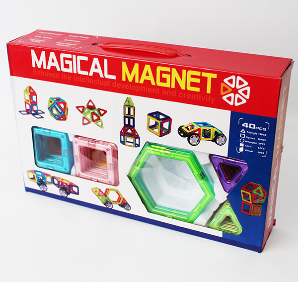 Магнитный конструктор  Magical Magnet 40 деталей