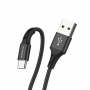 Кабель Borofone BX20, USB - USB Type-C, 1 м, черный