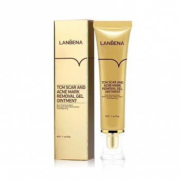 Крем от рубцов и следов от акне Lanbena tcm scar and acne mark removal gel ointment