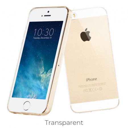 Чехол HOCO TPU Light Series для iPhone 5/5s/SE, прозрачный, 0,6 мм