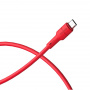 Кабель Borofone BX15 SoftJet USB - micro USB, 1 м красный