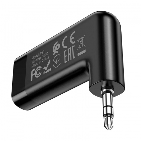 Автомобильный Bluetooth-приемник HOCO E53 Dawn sound, черный