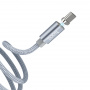 Кабель Hoco U40A, USB - USB Type-C, 1 м, серый