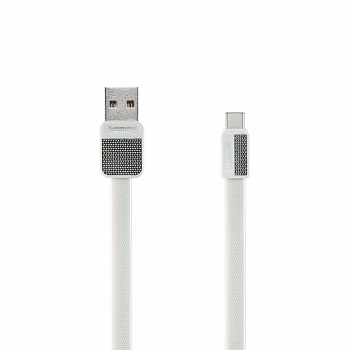 Кабель Remax Platinum RC-044a, USB - USB Type-C, 1 м, белый