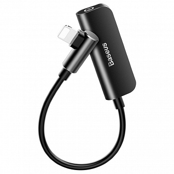 Аудио-переходник Baseus L50S CALL50S-01, Apple Lightning - mini jack 3.5 mm