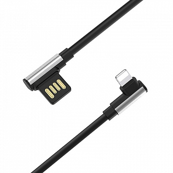 Кабель Borofone BU5, lightning, 1.2 м, черный