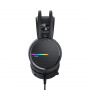 Проводные наушники HOCO W100 Touring gaming headset, контроллер + микрофон, LED подсветка