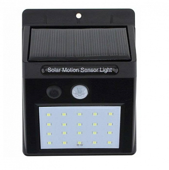 Уличный светодиодный светильник Solar Motion JX6009 с датчиком движения на солнечной батарее
