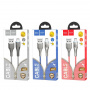 Кабель Hoco U59 Enlightenment, USB - USB Type-C, 1.2 м, красный