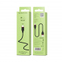 Кабель Borofone BX17, USB - USB Type-C, 1 м, черный
