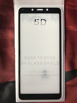 Защитное стекло Full Glue для Xiaomi Redmi 6A, черный