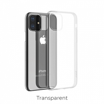 Чехол HOCO TPU Light Series для iPhone 11 прозрачный, 0,8 мм