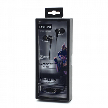 Наушники-вкладыши Elmcoei EV125 Black