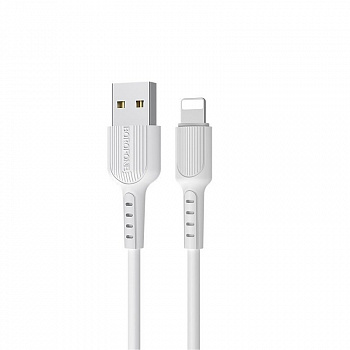 Кабель Borofone BX16, lightning, 1 м, белый