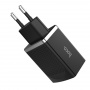 Сетевое зарядное устройство Hoco C42A QC3.0, 1 USB, 3А, Quick charge 3.0, черный