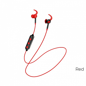 Беспроводные наушники HOCO ES30 Bluetooth, 70 мАч, красный, Hands-free