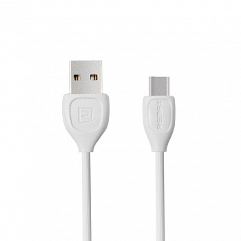 Кабель Remax Lesu RC-050a, USB - USB Type-C, 1 м, белый