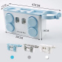 Многофункциональный держатель для зубных щеток good day Multi-Function Toothbrush Holder
