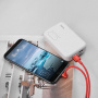Кабель Borofone BU6, USB - USB Type-C, 1.2 м, красный