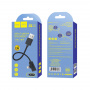 Переходник HOCO LS9 brilliant, Lightning - USB/Lightning, 2А, 1.2 м, черный