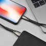 Кабель Hoco U58, lightning, 1.2 м, черный
