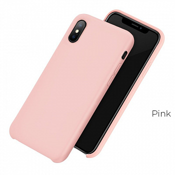Чехол Hoco Pure iPhone XS, розовый
