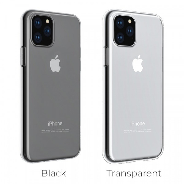 Чехол Hoco iPhone 11 Pro Max Light TPU, черный