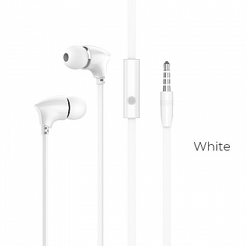Наушники-вкладыши с микрофоном Borofone BM26 White