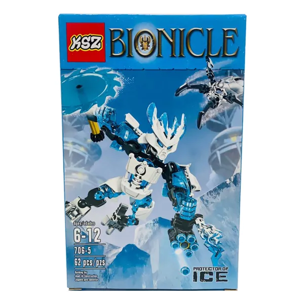 Конструктор KZS Bionicle 706-5 Страж льда 62 детали