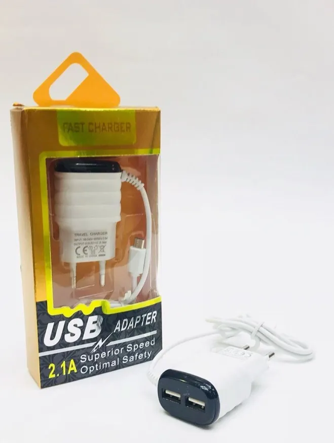 Сетевое зарядное устройство + кабель micro Fast Charger