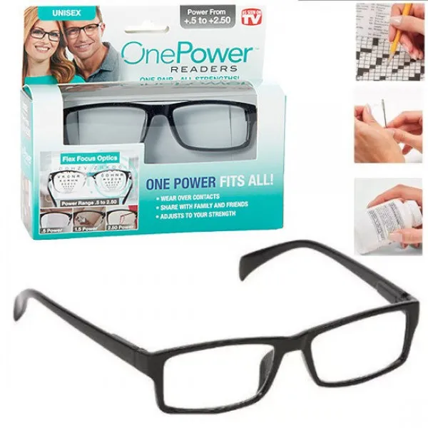 Очки для чтения с регулировкой One Power Readers