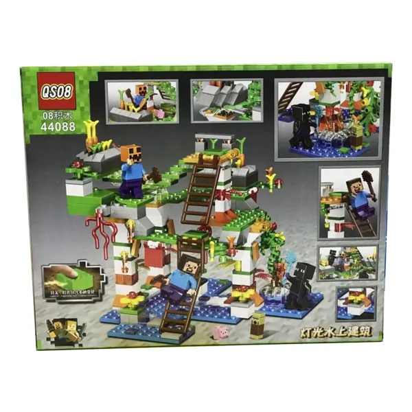Конструктор QS08 My World 44088 Радужный остров 504 деталей