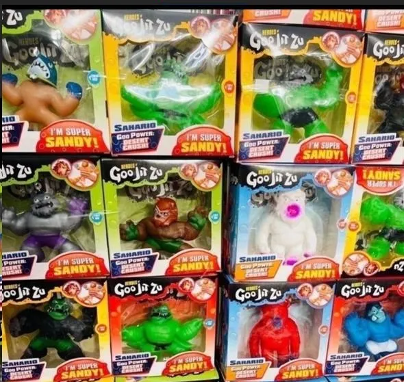 Игрушки тянучки герои Guu Jit Zu