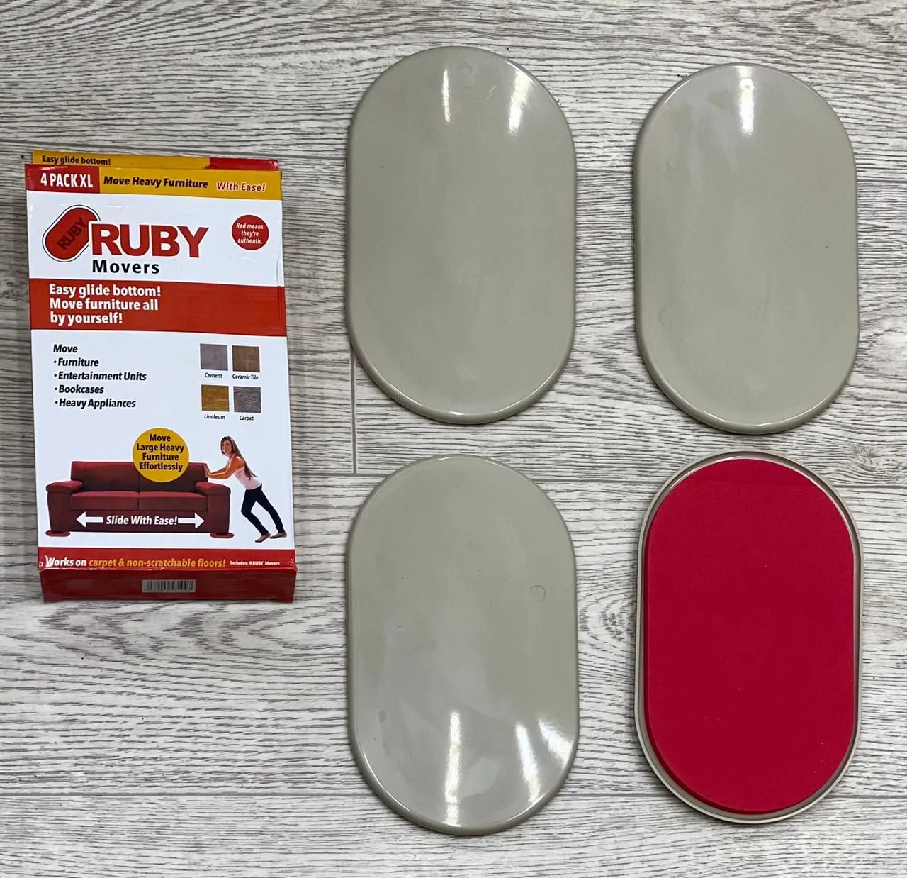 Набор для перемещения мебели и тяжелых предметов Ruby Movers