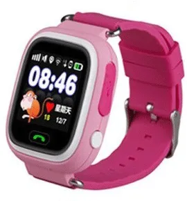 Детские gps часы Smart Baby Watch G72/Q80 wi-fi розовые