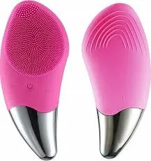 Электрическая силиконовая массажная щётка для чистки лица Sonic Facial Brush