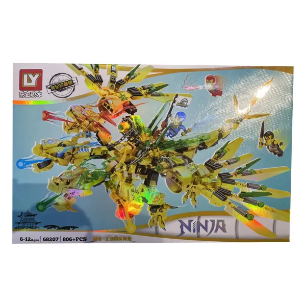 Конструктор LY 68207 Ninja 806 деталей