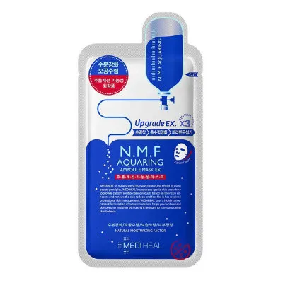 Тканевая увлажняющая маска для комбинированной кожи Mediheal Line Friends E.G.T Timetox Ampoule mask