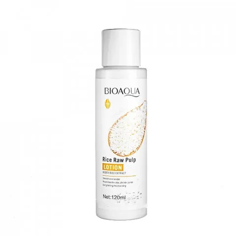 Тонер для лица с экстрактом риса Bioaqua Rice Raw Pulp Toner