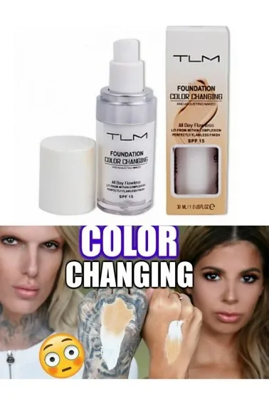 Тональная основа TLM Color Changing Foundation