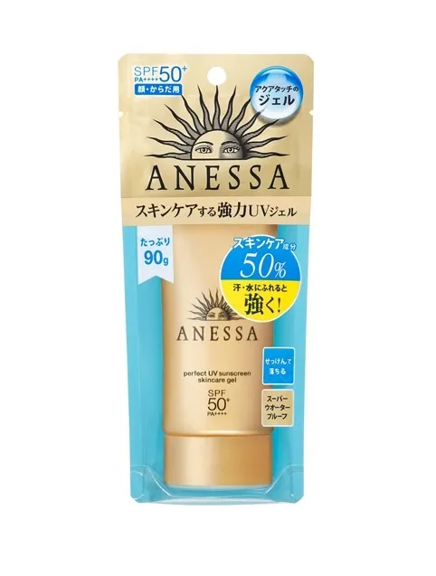 Солнцезащитный гель Shiseido Anessa Perfect UV Essence Sunscreen spf50+