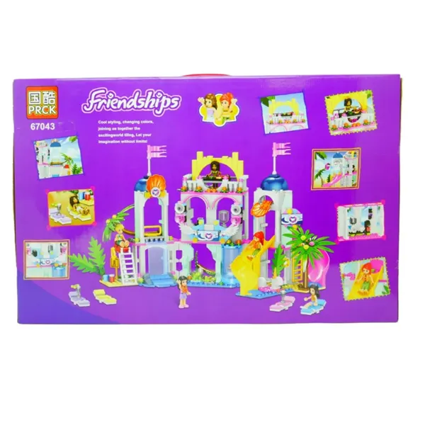 Конструктор PRCK Friendships 67043 Отдых на пляже в Хартлейк 685 деталей 6+